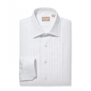 Gitman 5 Pleat Lay Down Spread Collar Tuxedo Shirt